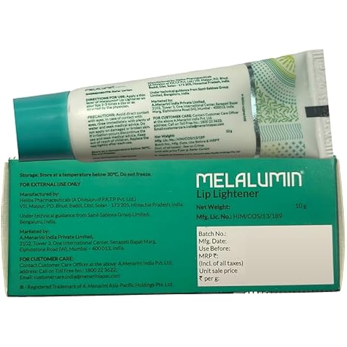Menarini LIP LIGHTENER - LIGHTENS & EVENS LIP TONE | SPF 15 | DERMATOLOGIST RECOMMENDED, WHITE - Image 3